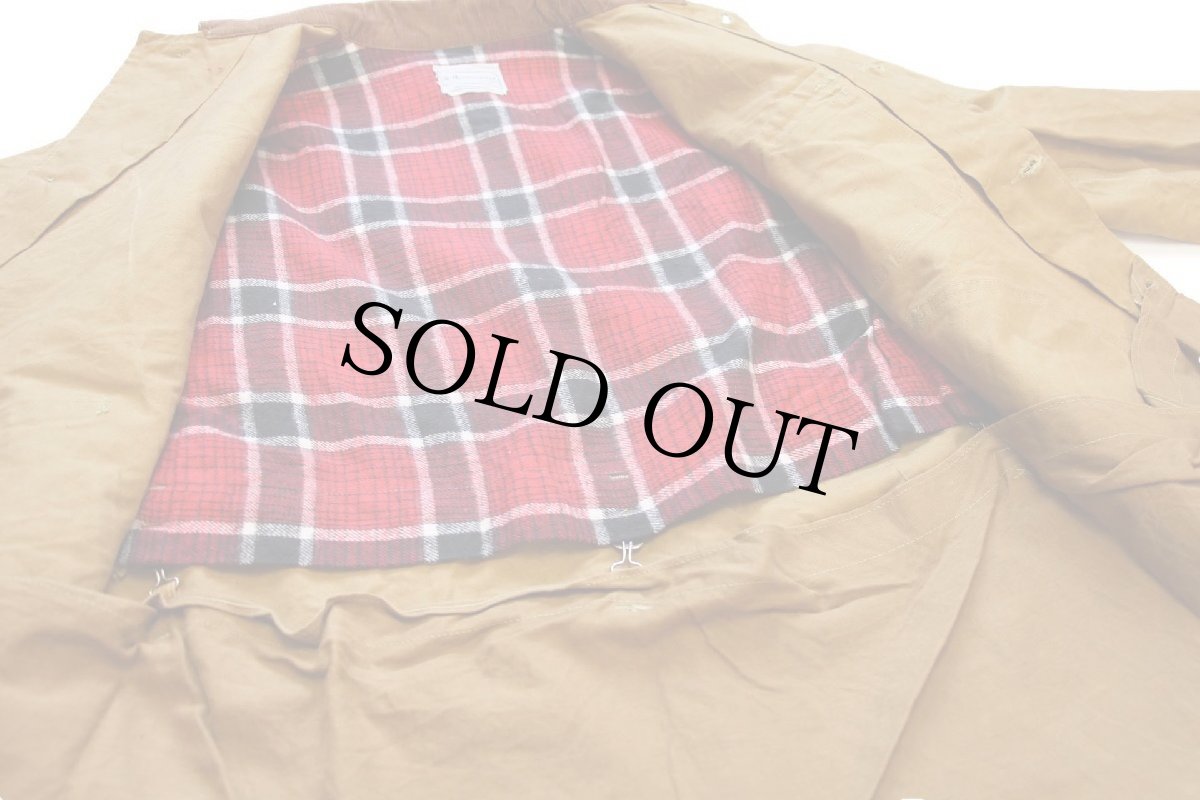 画像5: 60s MONTGOMERY WARD WESTERN FIELD ダック地 ハンティングジャケット 茶 (5)