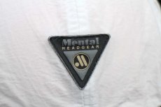 画像6: デッドストック★00s Mental ツートン ナイロン フィッシングキャップ 白×カーキ (6)