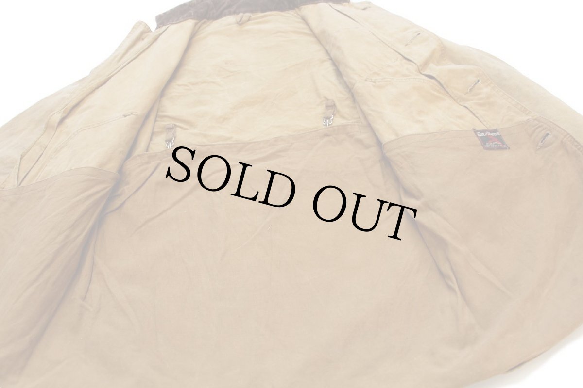 画像5: 50s SEARS FIELD MASTER ダック地 ハンティングジャケット 茶 (5)