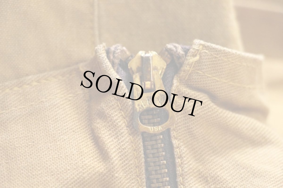 画像5: 50s RED HEADレッドヘッド ダック地 ハンティングジャケット 茶 フェード (5)