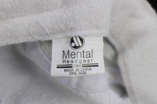画像5: デッドストック★00s Mental ツートン ナイロン フィッシングキャップ 白×カーキ (5)