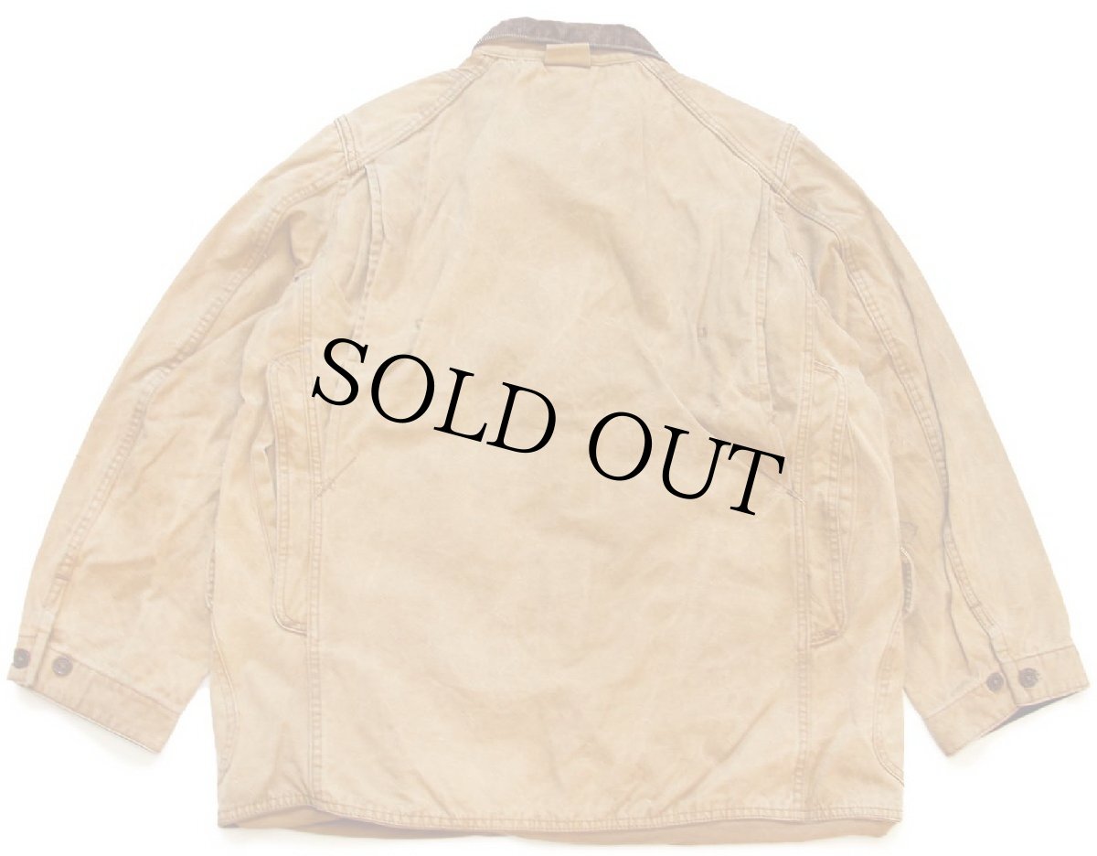 画像2: 50s SEARS FIELD MASTER ダック地 ハンティングジャケット 茶 (2)