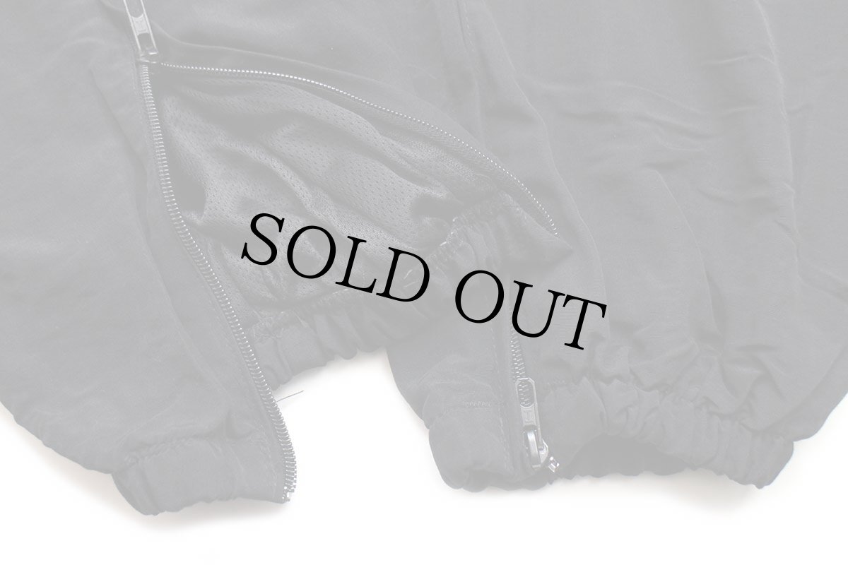 画像8: 00s 米軍 U.S.ARMY PFU トレーニング ナイロンパンツ 黒 L/S★05 (8)