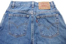 画像5: 00s メキシコ製 Levi'sリーバイス 550 デニムパンツ 7 JR.M★SDP939 (5)