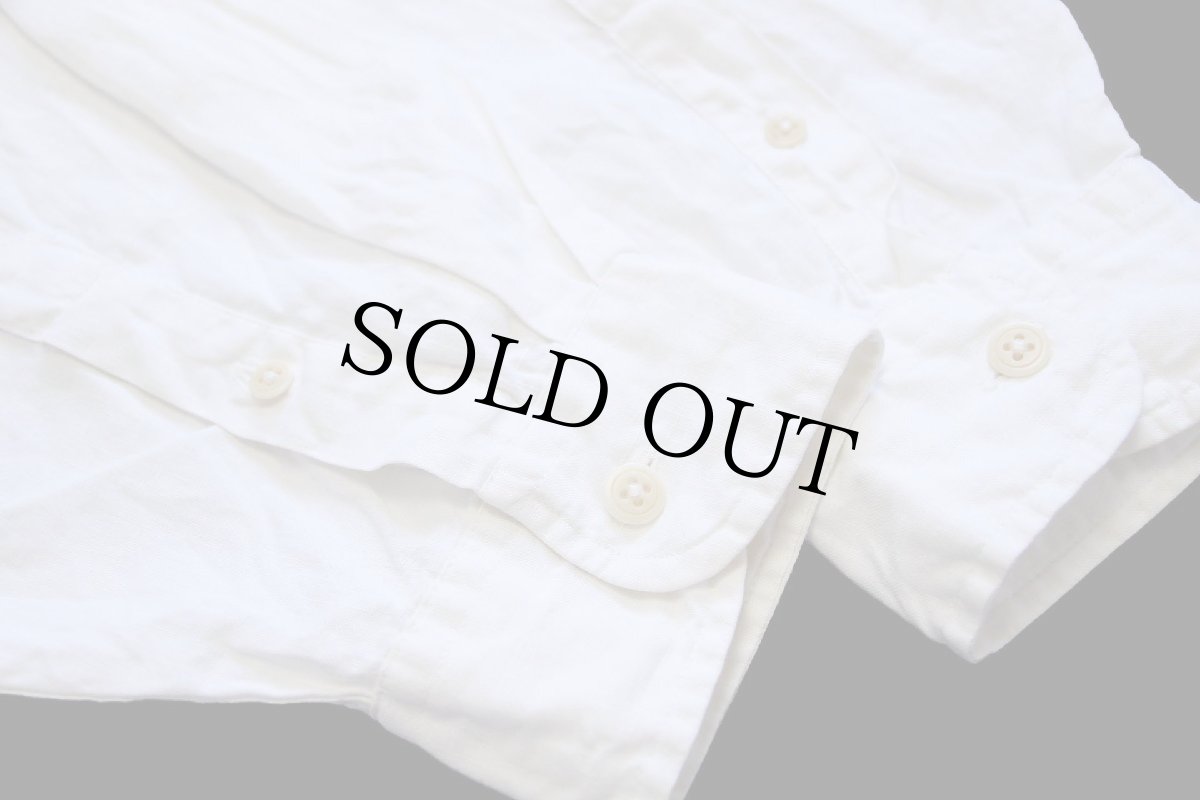 画像5: 90s J.CREW 無地 リネンシャツ ナチュラル XL (5)