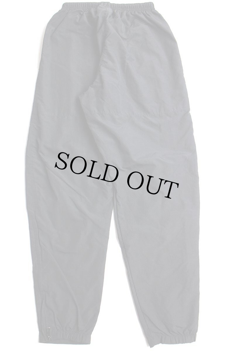 画像3: 11 米軍 U.S.ARMY ロゴ刺繍 APFU トレーニング ナイロンパンツ 黒 M/S★01 (3)