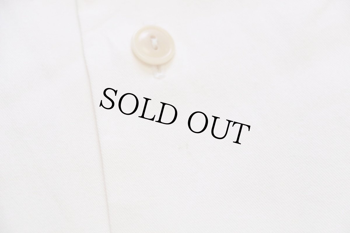 画像6: 90s ポロ ラルフローレン CLAYTON 無地 レーヨンシャツ アイボリー XL (6)