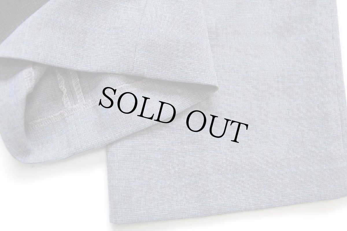 画像8: 80s Levi'sリーバイス ACTION SLACKS グレンチェック スラックス ポリエステルパンツ w34 (8)