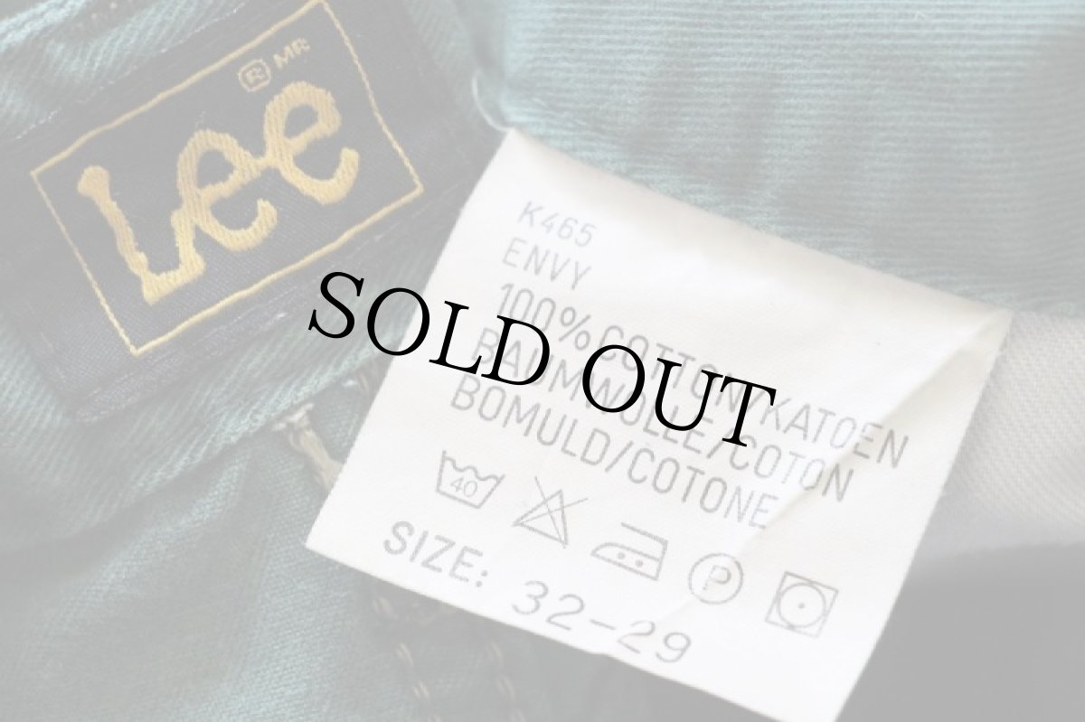 画像7: Leeリー GOSSIP テーパード コットンツイルパンツ グリーン 32-29★ユーロ (7)