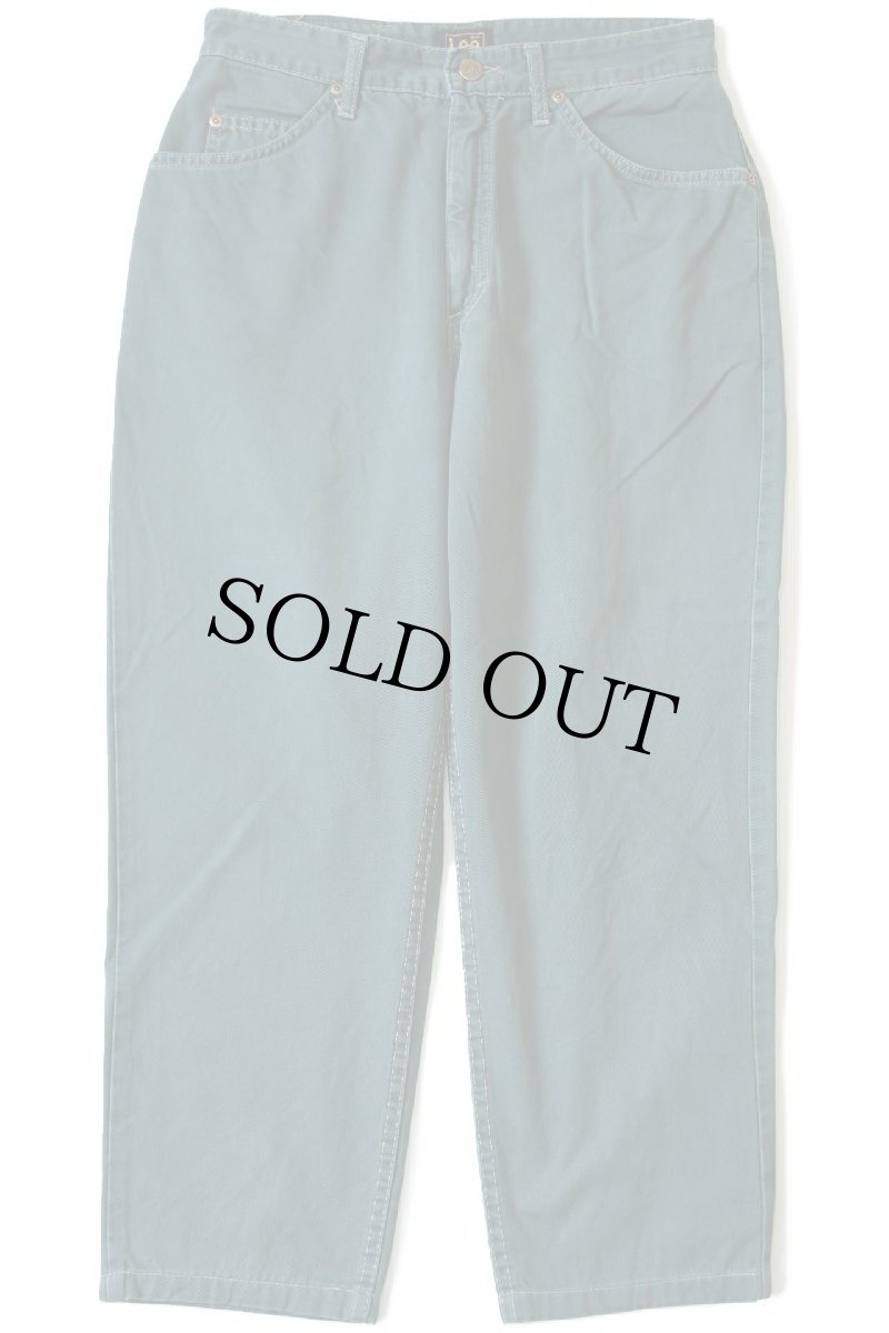 画像2: Leeリー GOSSIP テーパード コットンツイルパンツ グリーン 32-29★ユーロ (2)