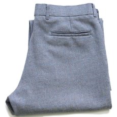 画像1: 80s Levi'sリーバイス ACTION SLACKS グレンチェック スラックス ポリエステルパンツ w34 (1)