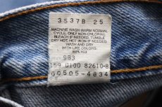 画像7: 00s メキシコ製 Levi'sリーバイス 505 デニムパンツ w36 L30★SDP1030 (7)