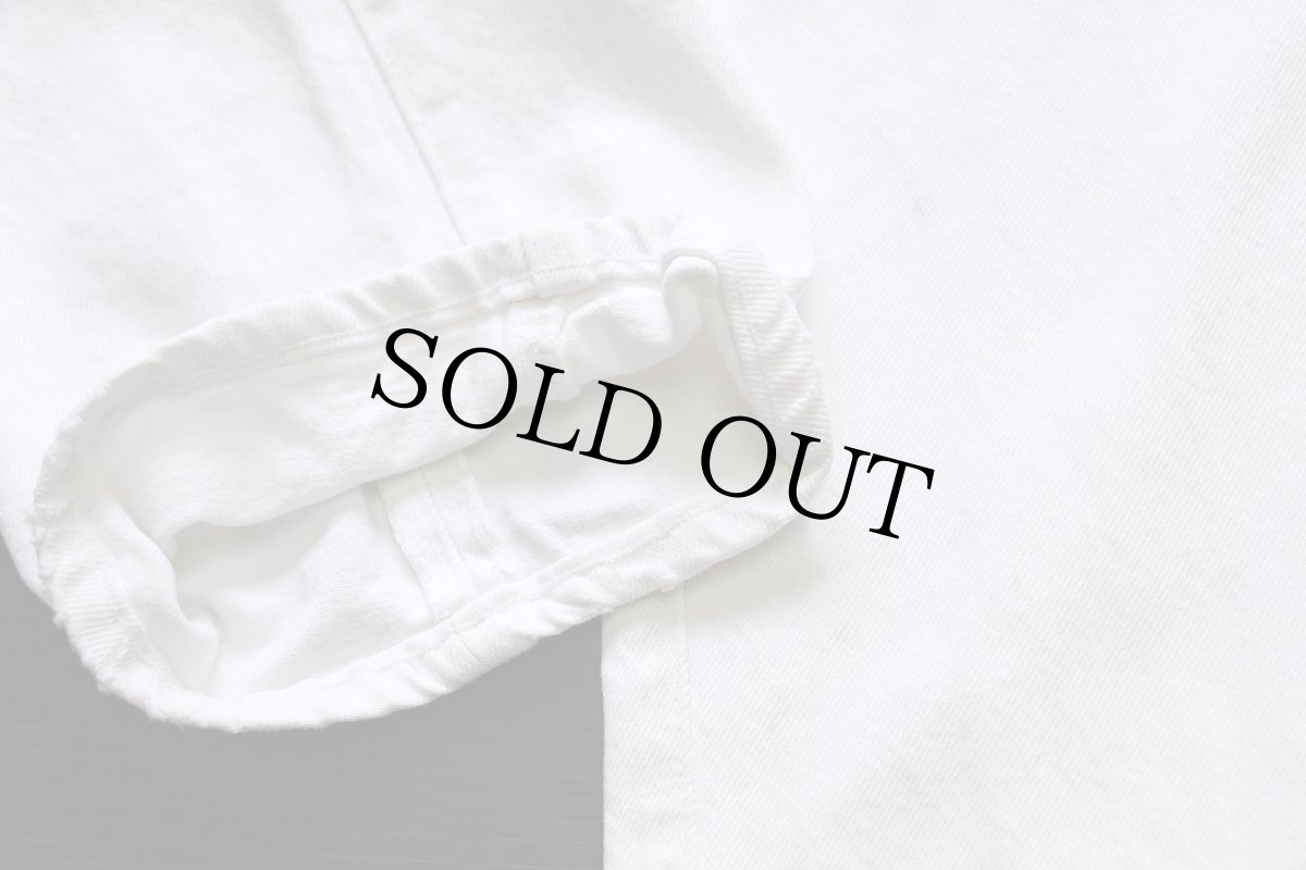 画像8: 80s USA製 Levi'sリーバイス 501 ホワイト デニムパンツ w33 (8)