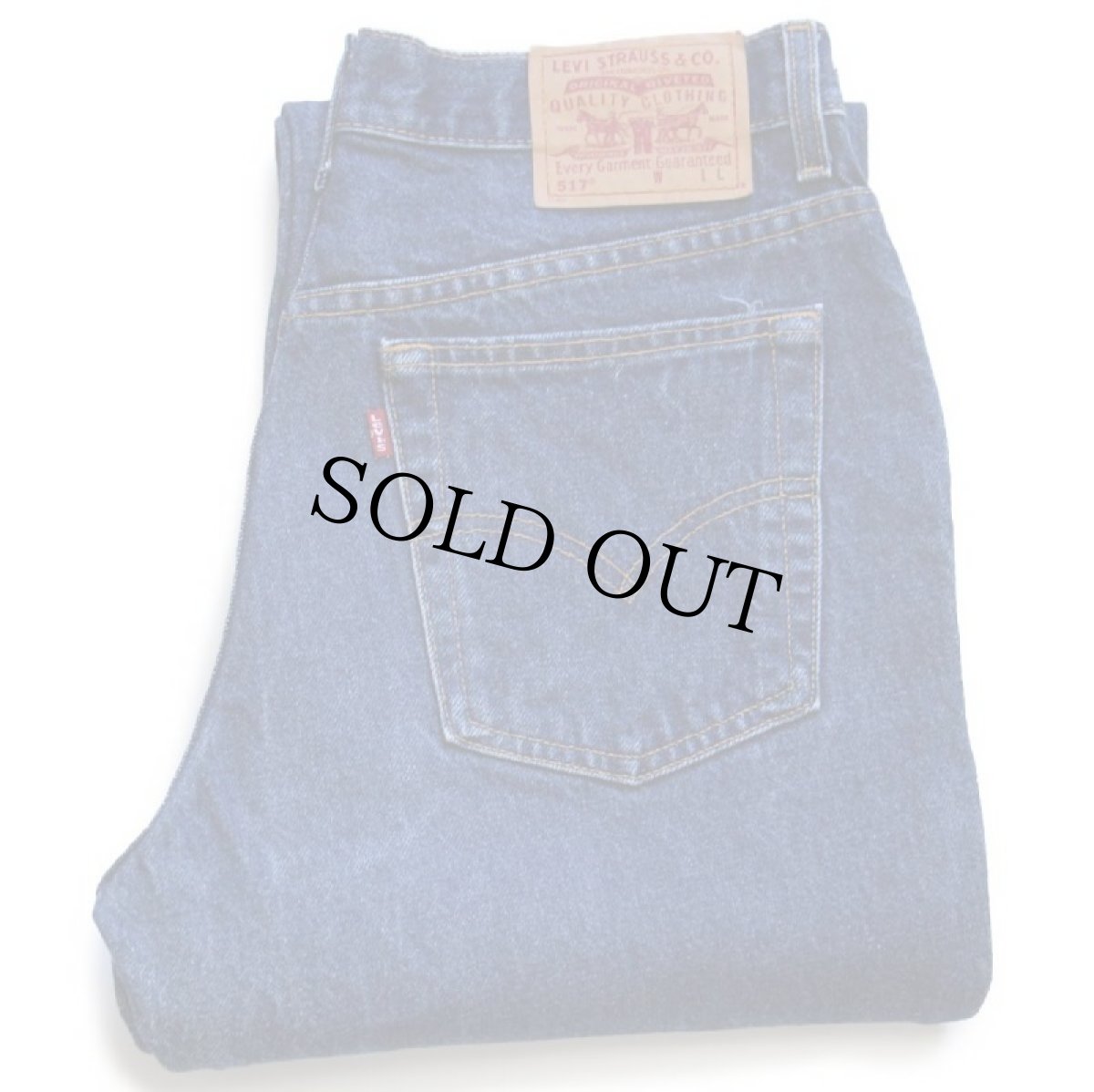 画像1: 00s USA製 Levi'sリーバイス 517 デニムパンツ 13 JR. L★68 ブーツカット (1)