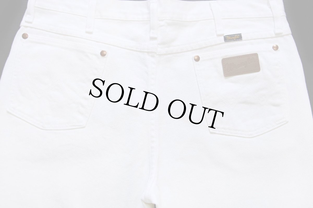 画像5: 00s メキシコ製 Wranglerラングラー 936WHI ホワイト デニムパンツ w36 L32 (5)