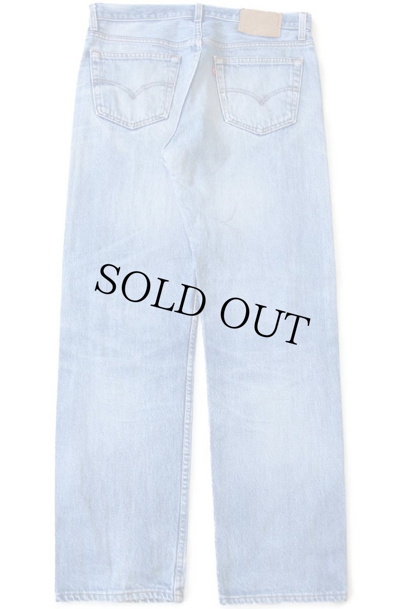 画像3: 90s USA製 Levi'sリーバイス 501 デニムパンツ ヒゲ w34 L30★110 (3)