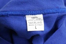 画像5: イタリア製 GORILLA GRIP バックプリント コットンTシャツ 青 L (5)