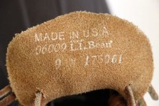 画像6: USA製 L.L.Bean ビーンブーツ ラバーモカシン タン×ブラウン 9M★ガムシューズ (6)