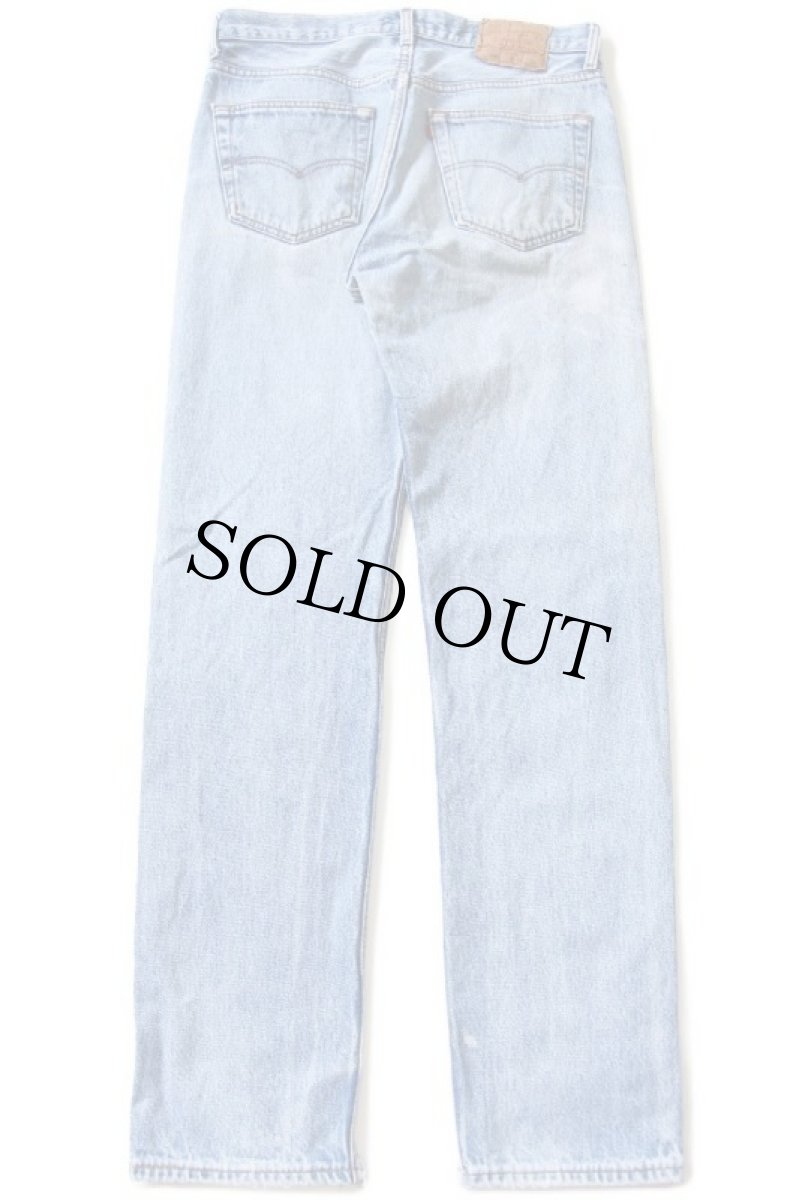 画像3: 80s USA製 Levi'sリーバイス 501 ダメージ デニムパンツ w34★107 (3)