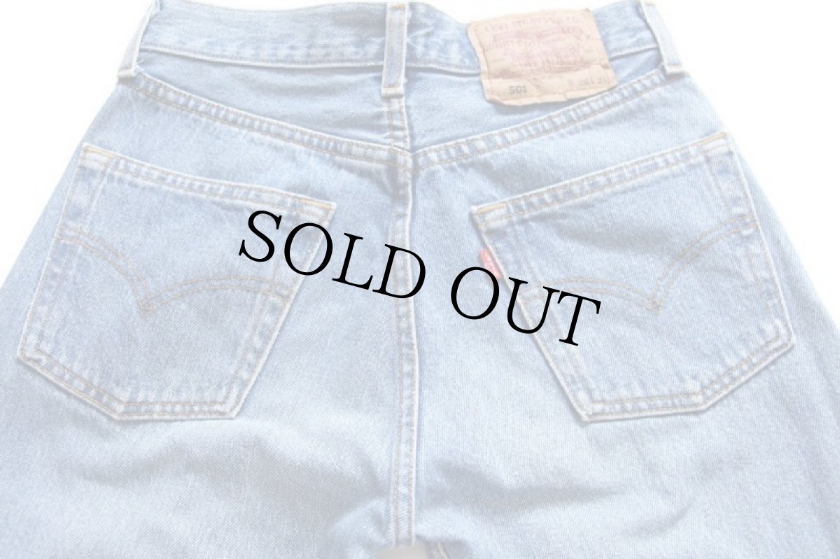 画像5: 90s トルコ製 Levi'sリーバイス 501 デニムパンツ w26★108 ユーロ (5)