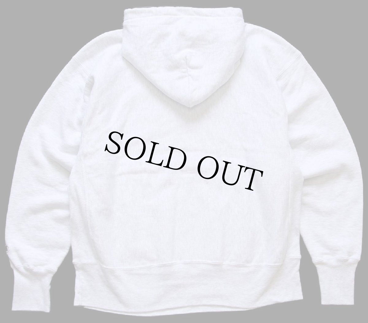 画像2: 00s メキシコ製 Championチャンピオン FAIRFIELD リバースウィーブ スウェットパーカー 杢ライトグレー XL (2)