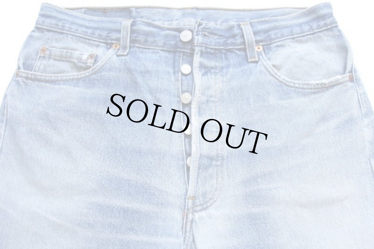 画像4: 90s USA製 Levi'sリーバイス 501 デニムパンツ ヒゲ w34 L30★110 (4)