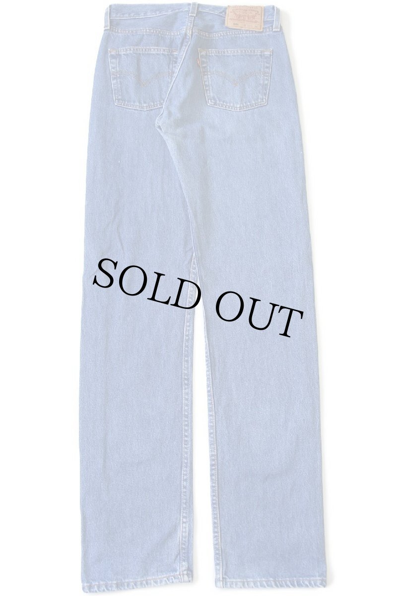 画像3: 90s USA製 Levi'sリーバイス 501 デニムパンツ w30 L36★109 (3)