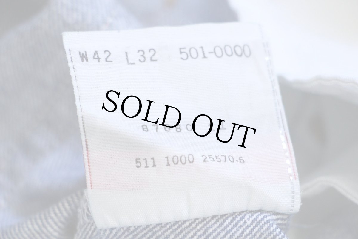 画像7: 00s USA製 Levi'sリーバイス 501 デニムパンツ w42★111 (7)