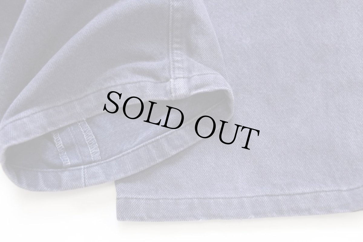 画像9: 90s フランス製 Levi'sリーバイス 501 後染め カラーデニムパンツ ナス紺 w34★ユーロ (9)