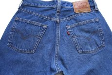 画像5: 90s USA製 Levi'sリーバイス 501 デニムパンツ w30 L36★109 (5)