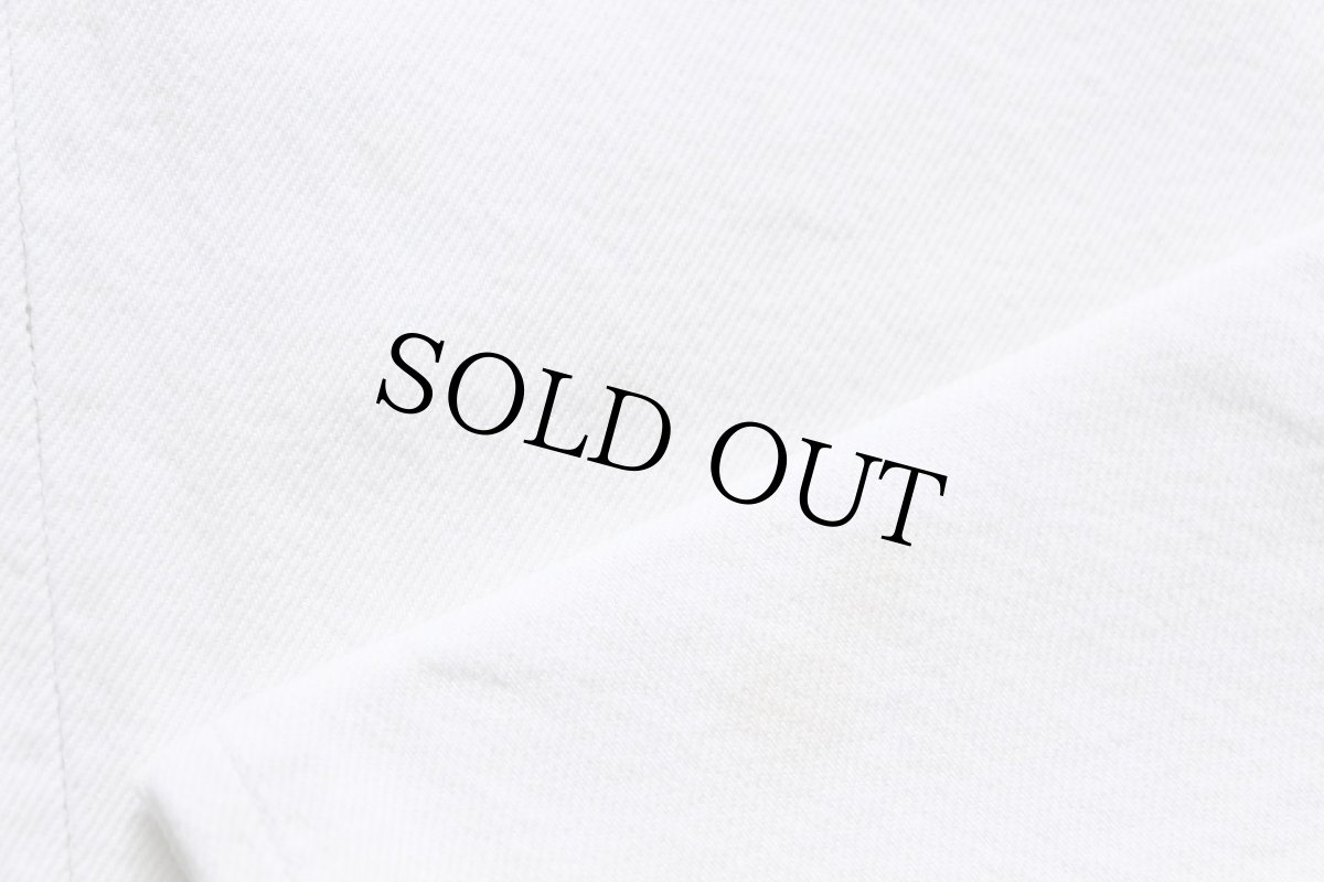 画像8: 90s USA製 Levi'sリーバイス 501 カラーデニムパンツ 生成り w32 L30 (8)