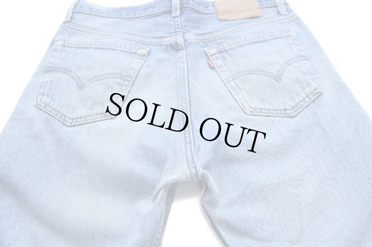 画像5: 90s USA製 Levi'sリーバイス 501 デニムパンツ ヒゲ w34 L30★110 (5)