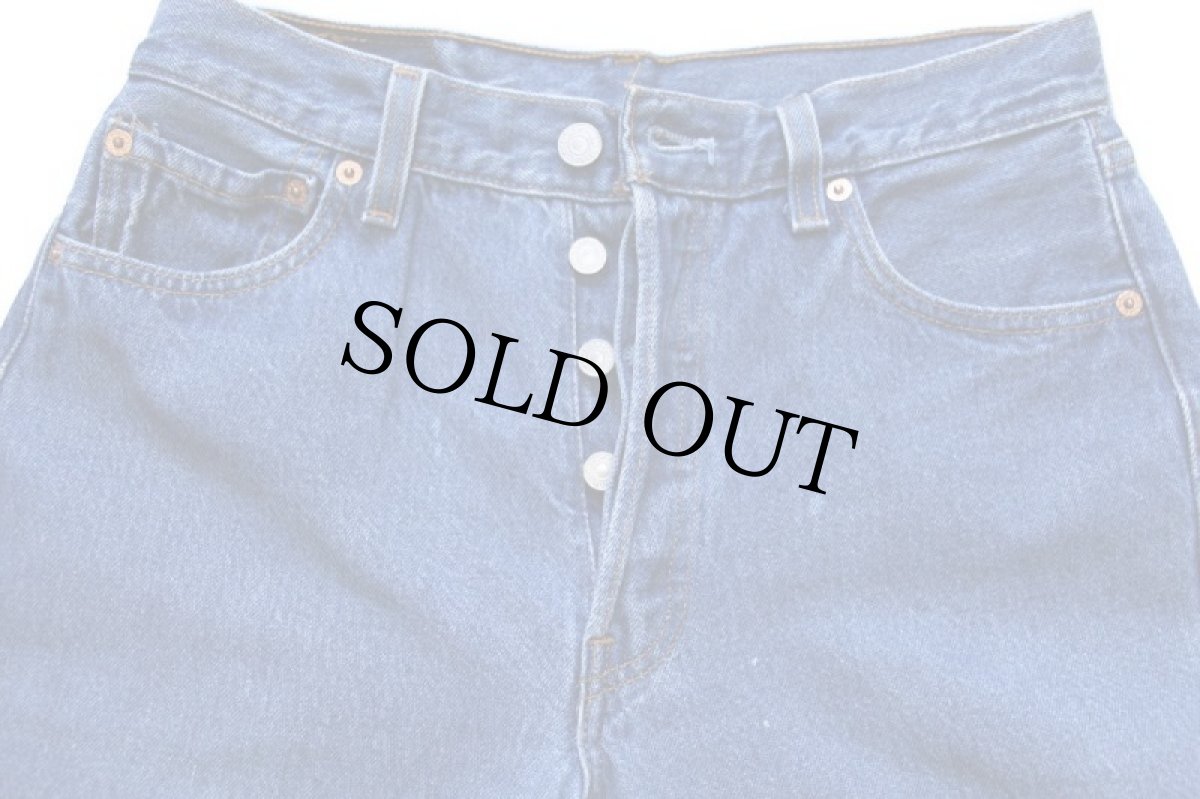 画像4: 90s USA製 Levi'sリーバイス 501 デニムパンツ w30 L36★109 (4)