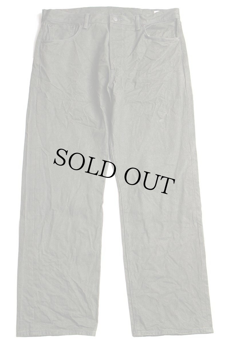画像2: メキシコ製 Levi'sリーバイス 501 CONE DENIM WHITE OAK 先染め カラーデニムパンツ オリーブ w40 L32★SDP2669 (2)