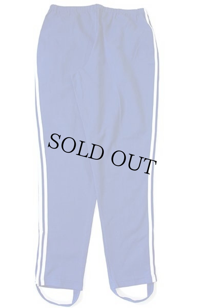 画像10: 80s 西ドイツ製 adidasアディダス ハイネック 無地 トラックジャケット&パンツ セットアップ 紺×白 8★ジャージ (10)