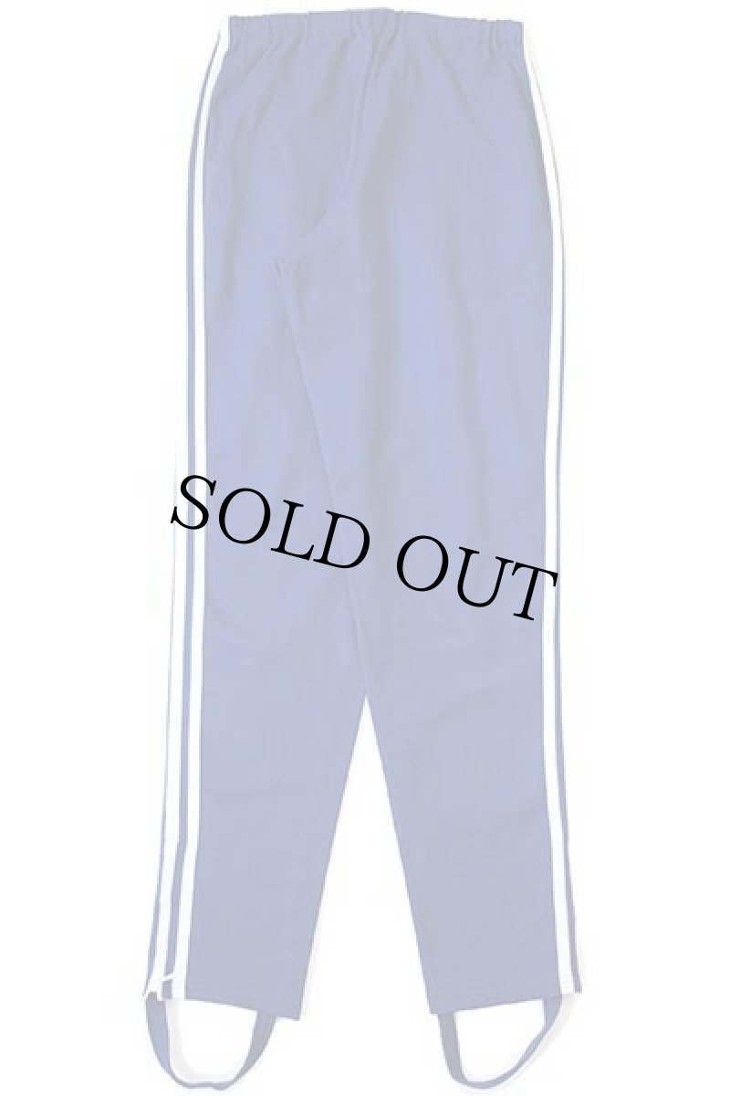 画像10: 80s 西ドイツ製 adidasアディダス ハイネック 無地 トラックジャケット&パンツ セットアップ 紺×白 4★ジャージ (10)