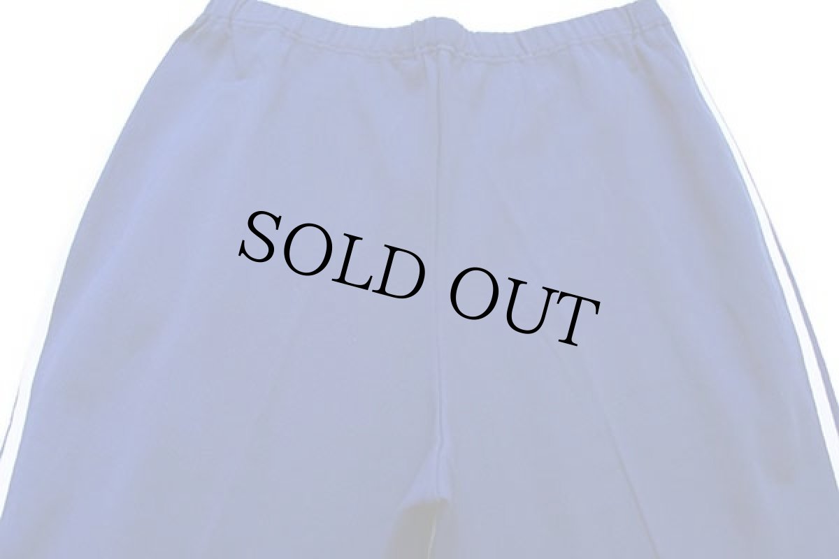 画像12: 80s 西ドイツ製 adidasアディダス ハイネック 無地 トラックジャケット&パンツ セットアップ 紺×白 8★ジャージ (12)