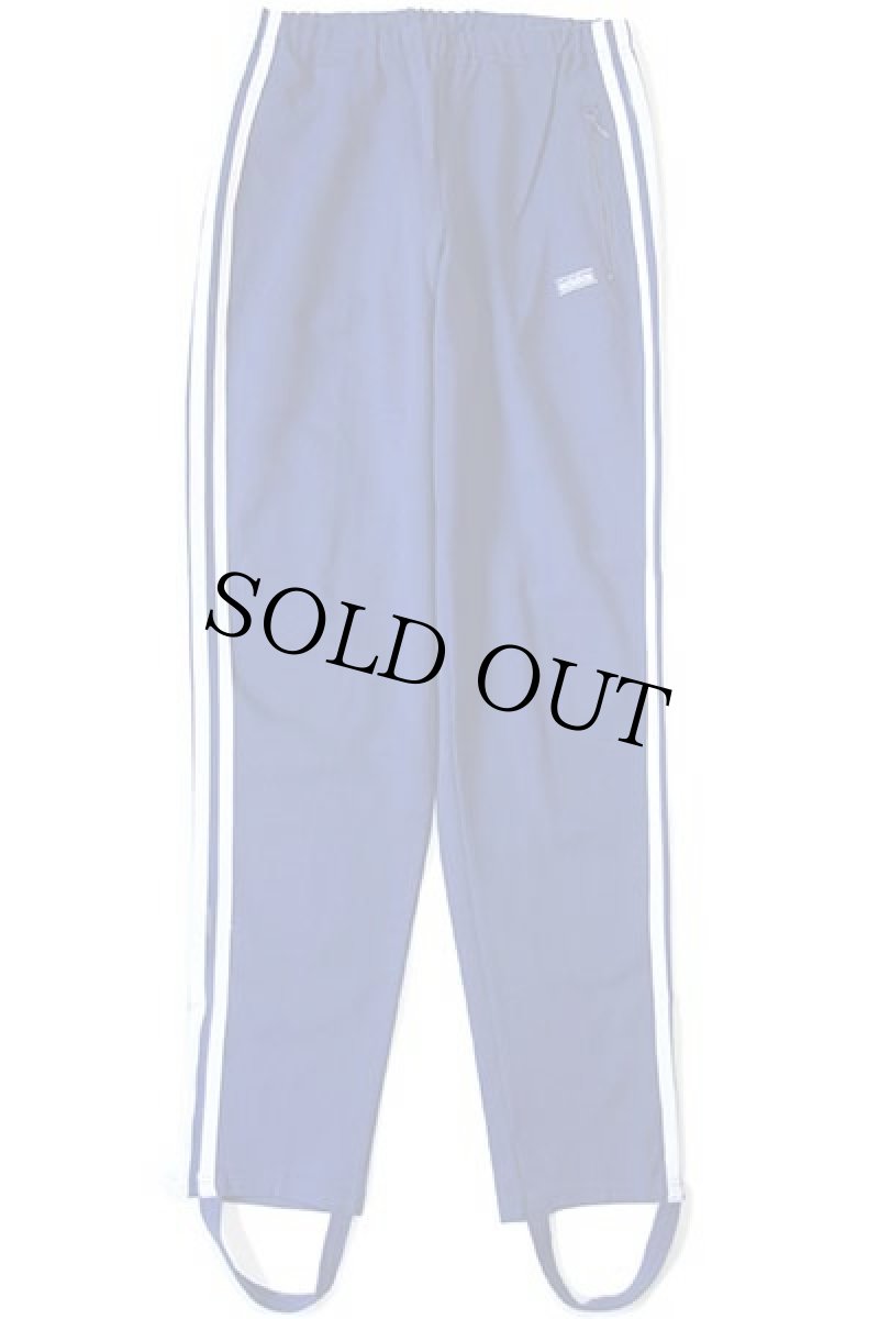 画像9: 80s 西ドイツ製 adidasアディダス ハイネック 無地 トラックジャケット&パンツ セットアップ 紺×白 4★ジャージ (9)