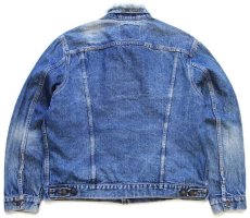 画像2: 90s USA製 Levi'sリーバイス 71506 ダメージ デニムジャケット 4ポケット 48 (2)