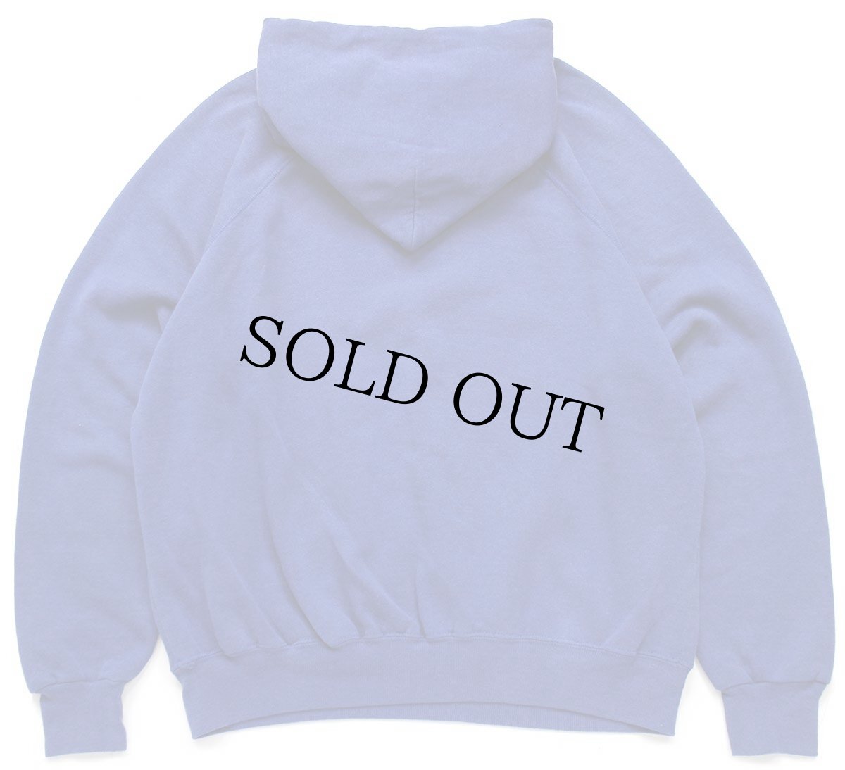 画像2: 80s USA製 Leeリー MIAMISBURG WRESTLING ひび割れプリント スウェットパーカー 青 XL★フーディー (2)