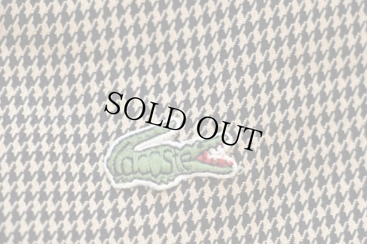 画像5: 80s CHEMISE LACOSTE ラコステ 千鳥格子 ジャケット (5)