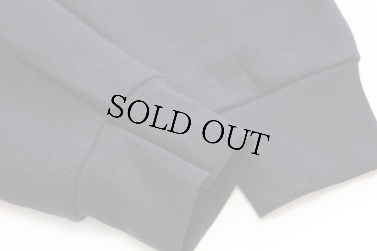 画像6: デッドストック★90s USA製 FRUIT OF THE LOOM 無地 スウェット 黒 L-M★ブランク (6)