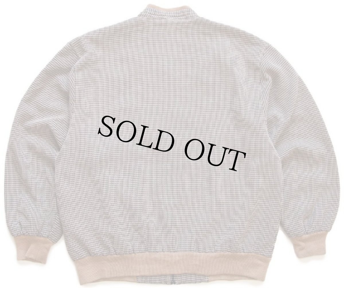 画像2: 80s CHEMISE LACOSTE ラコステ 千鳥格子 ジャケット (2)