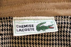 画像4: 80s CHEMISE LACOSTE ラコステ 千鳥格子 ジャケット (4)