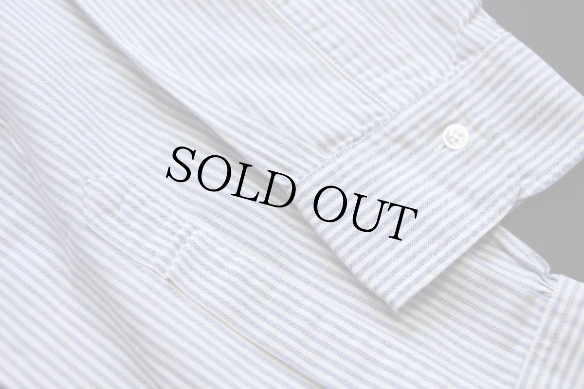 画像6: 80s USA製 Brooks Brothersブルックスブラザーズ Makers ストライプ ボタンダウン オックスフォード コットンシャツ カスタム (6)