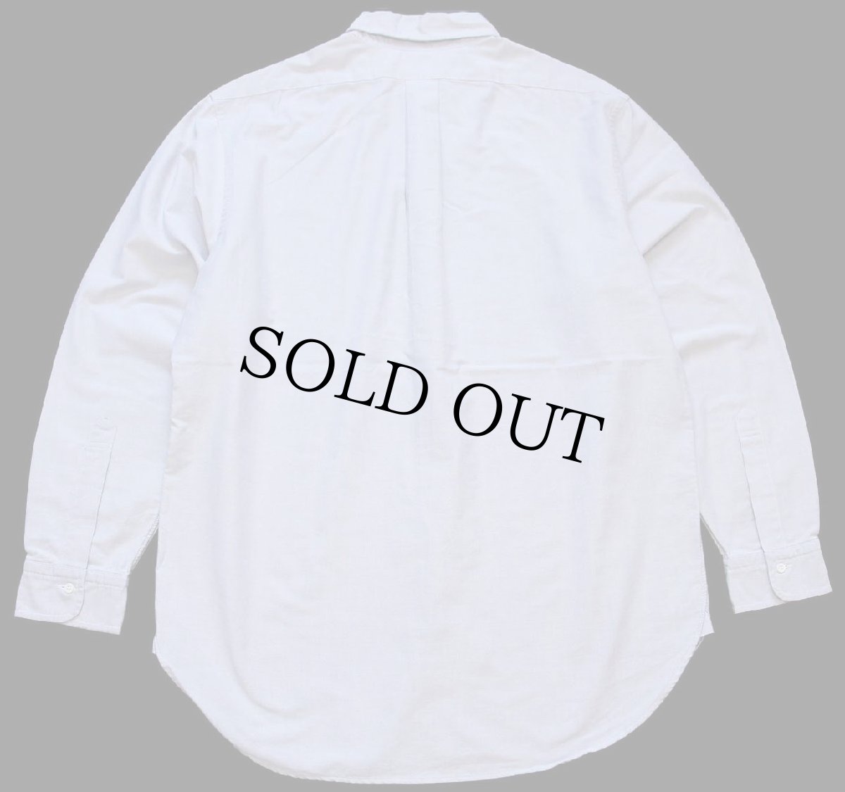 画像2: USA製 Brooks Brothersブルックスブラザーズ Makers REGENT 無地 ボタンダウン オックスフォード スーピマ コットンシャツ サックス 16.5 (2)