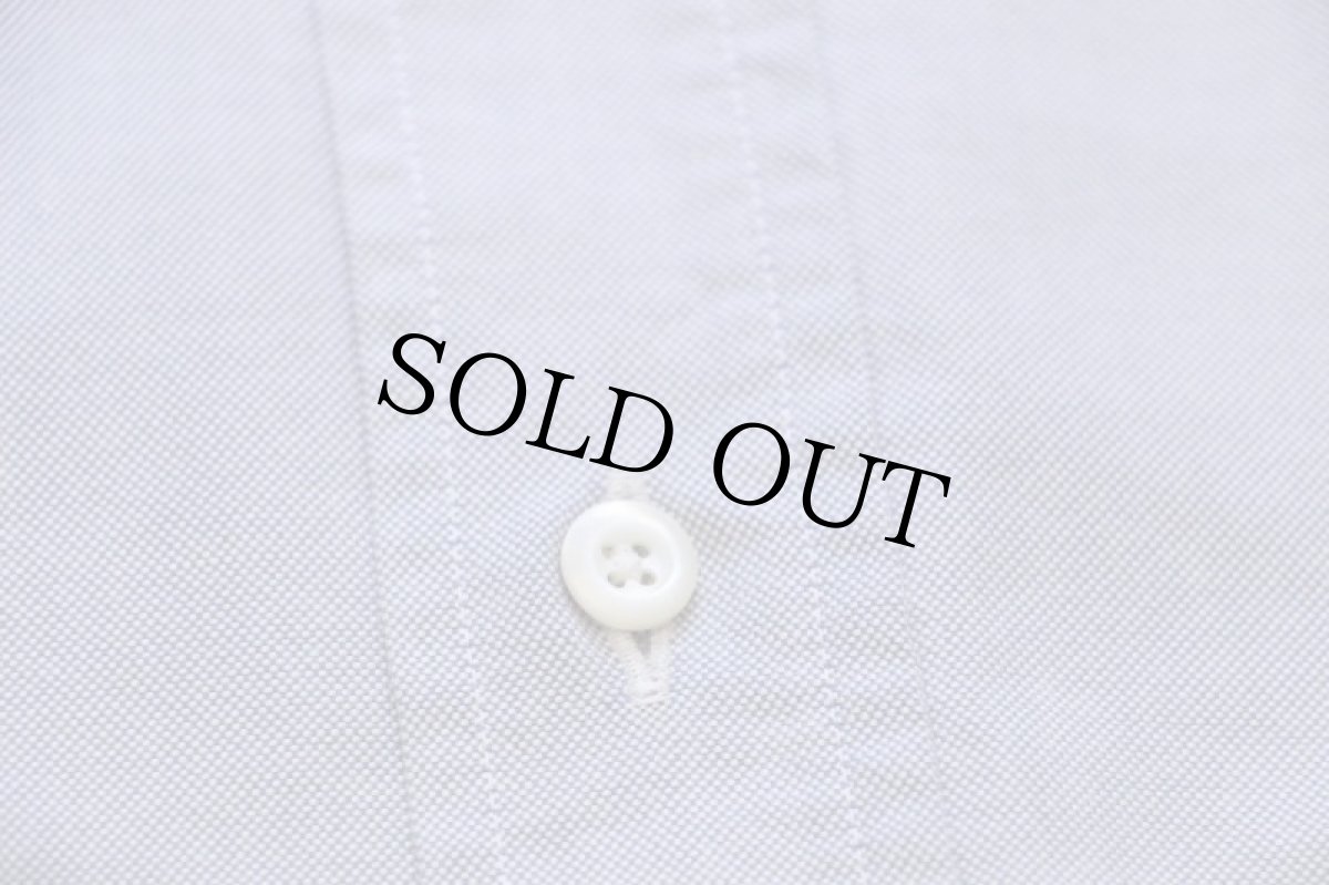 画像5: USA製 Brooks Brothersブルックスブラザーズ Makers REGENT 無地 ボタンダウン オックスフォード スーピマ コットンシャツ サックス 16.5 (5)