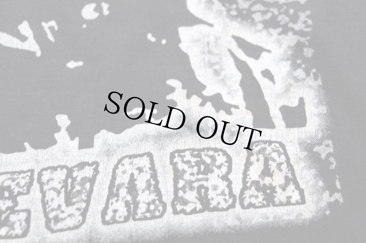 画像6: CHEGUEVARA チェゲバラ 両面プリント コットンTシャツ 黒 L (6)