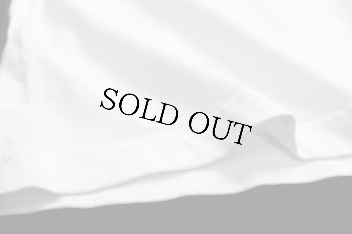 画像5: 00s EddieBauerエディーバウアー 無地 モックネック コットン 長袖Tシャツ 白 (5)