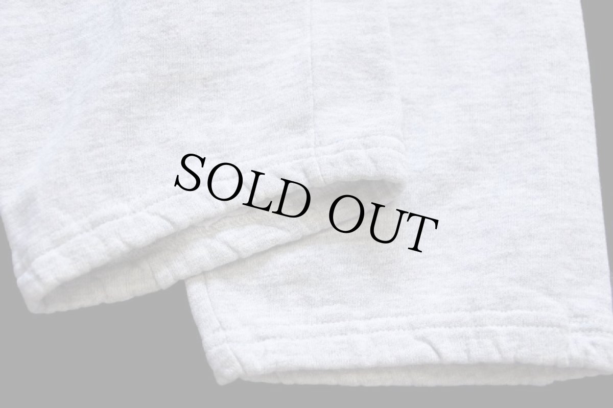 画像7: 90s USA製 Championチャンピオン ワンポイント スクリプト ロゴ刺繍 スウェットパンツ 杢ライトグレー M (7)